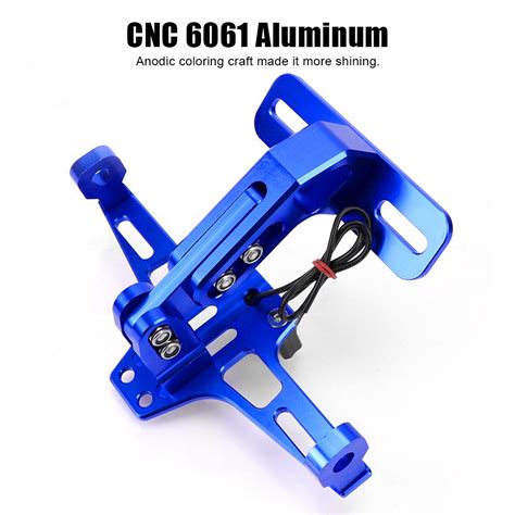 Cheap With LED Light CNC Aluminum Adjustable Moto Accessories