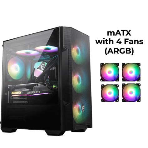 Value ARGB Case MSI MAG FORGE 100R Mid Tower Windowed RGB, 44% OFF