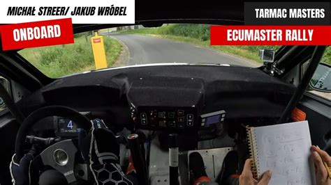 Micha Streer Jakub Wr Bel Ecumaster Rally Onboard Youtube