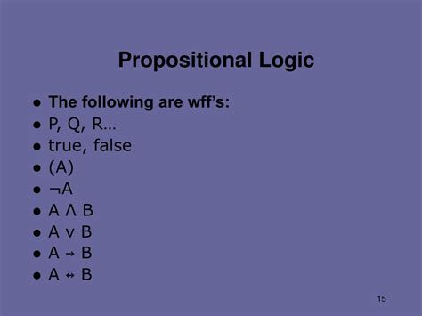 Ppt Chapter Propositional And Predicate Logic Powerpoint