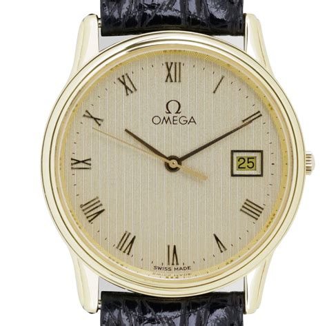 Rel Gio Omega De Ville Prestige Gold K