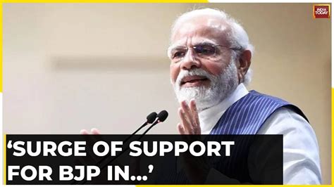 Pm Modi Sounds Lok Sabha Poll Bugle In Jhabua Says Bjp Alone Will