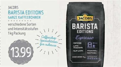 Jacobs Barista Editions Ganze Kaffeebohnen Angebot Bei Edeka Struve