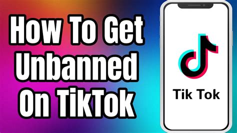 How To Get Unbanned On Tiktok Get Tiktok Account Back Youtube