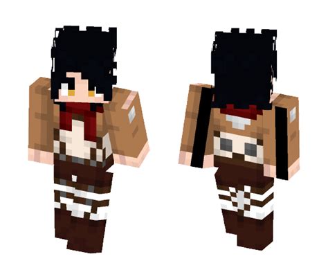 Download My Attack On Titan Oc Snkaot Minecraft Skin For Free