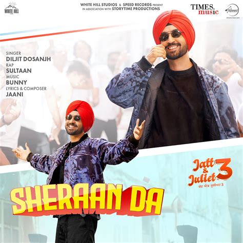 ‎Sheraan Da (From "Jatt & Juliet 3") - Single - Album by Diljit Dosanjh ...