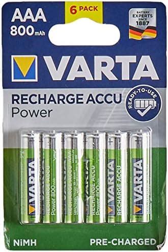 VARTA Recharge Accu Power Recargable Pilas De NiMH AAA Micro