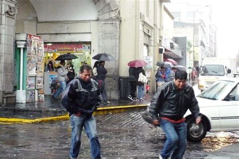 Arequipa Lluvias De Moderada A Fuerte Intensidad Desde El Viernes