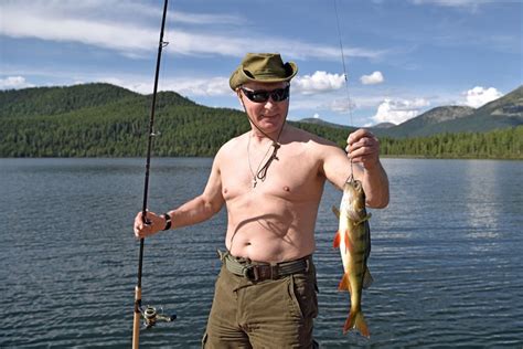 Russias Prez Goes Shirtless Yet Again In A Show Of Bravado Putin