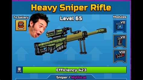 Cat Spam With Mythical Heavy Sniper Pixel Gun D Youtube