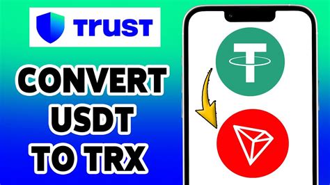 How To Convert USDT To TRX On Trust Wallet 2024 Step By Step Tutorial