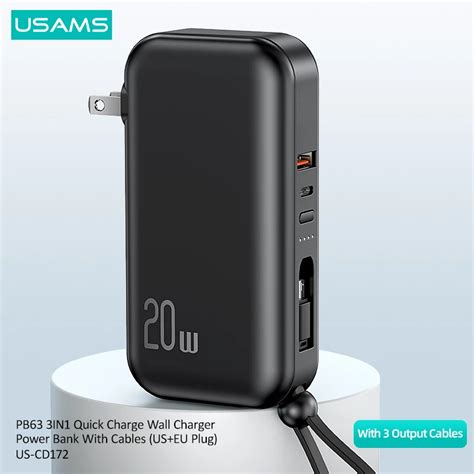 Usams Pd Qc Mah Fast Charging Power Bank Scartek