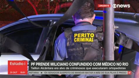 V Deo Pol Cia Prende Miliciano Alvo De Traficantes Que Executaram