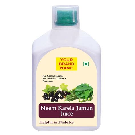 Gokul Herbals Neem Karela Jamun Juice Ml Packaging Type Bottle