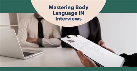 Mastering Positive Body Language for a Successful Interview Experience ...