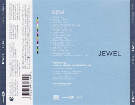 Jewel - 0304 - EuropeanEdition CD w/ Bonus Remix -Used – borderline MUSIC