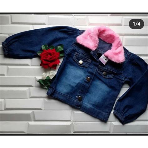 Jaqueta Jeans Tik Tok Infantil Shopee Brasil