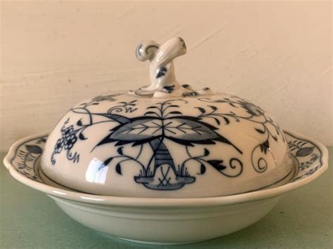 Meissen Onion Butter Bowl With Lid Porcelain Catawiki