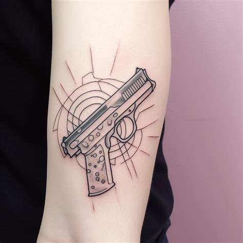 53 Pistol Tattoo Ideas - TattooClue.com