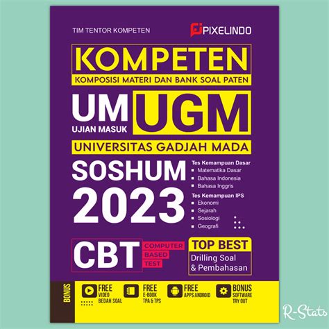 Jual Buku Latihan Soal Dan Pembahasan Ujian Mandiri Tes Masuk Um Utul Ugm 2022 2023 Soshum