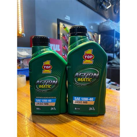 Top Action Matic Sae W Green Engine Oil Shopee Philippines