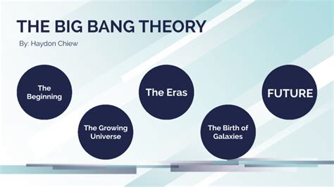 The Big Bang Theory Timeline by Haydon Chiew on Prezi