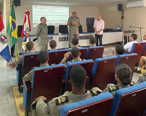 Coronel Onivan Elias da PMPB ministra Workshop de Proteção Pessoal na