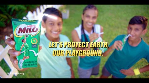 1st In Sri Lanka Milo® Now With A Paper Straw Youtube