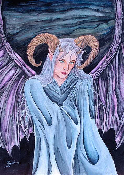 Succubus Painting By Annette Redman Pixels