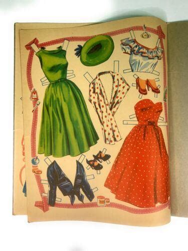 Original Ca Uncut Paper Doll Book Rosemary Clooney Excellent And