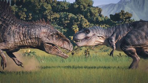 Giganotosaurus Jurassic World Dominion Vs Big Eatie Camp Cretaceous Jurassic World