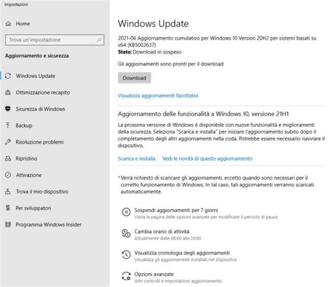 C Un Problema Con Gli Aggiornamenti Facoltativi Di Windows Ecco