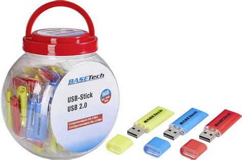 Usb Stick Gb Basetech Usb Glas Gb Multi Coloured Bt Usb