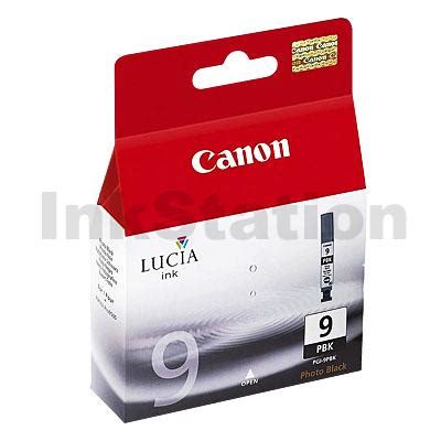 Canon PGI 9PBK Photo Black Genuine InkJet Cartridge Ink Cartridges