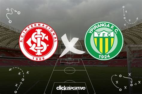 Inter x Ypiranga onde assistir ao vivo horário escalações e estatísticas