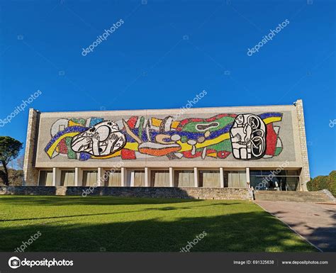 Biot France December Fernand Leger National Museum Biot Stock