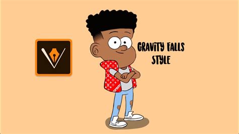 Gravity falls art style