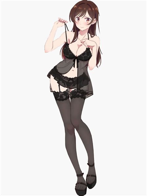 Chizuru Mizuhara Ecchi Lingerie Sexy Hentai Anime Sticker For Sale By