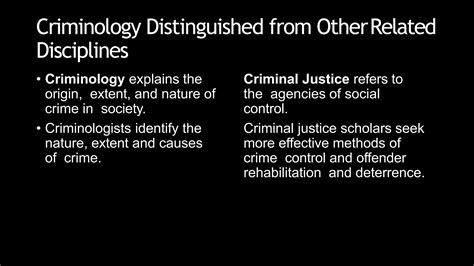 Criminology Definition Nature Scope Pptx