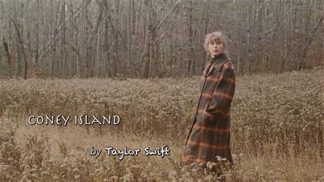 Taylor Swift Coney Island Feat The National Lyric Video Youtube