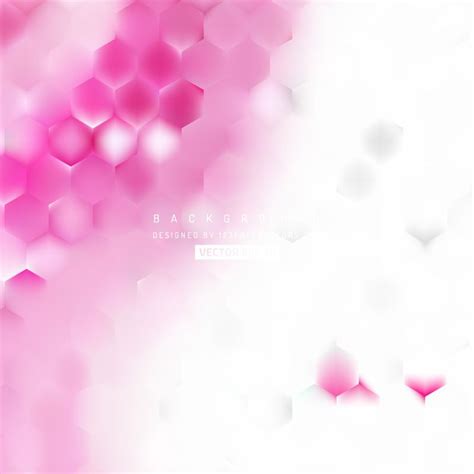 Pink And White Abstract Background