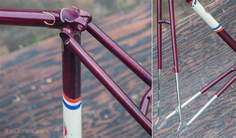 Vintage Carlton Flyer Track Bicycle Frame Fork 531 Path Racer Road Bike