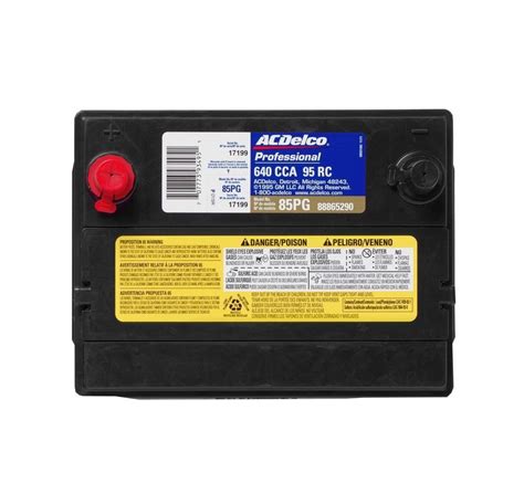 Acdelco Professional Gold 85pg San Diego Batteries