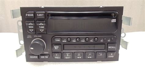 09389334 2000 01 02 Buick Lesabre Radio Cd Player Stereo