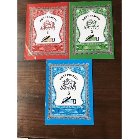 Jual Khot Praktis Alama Bil Kalam Cara Menulis Quran Jilid Shopee