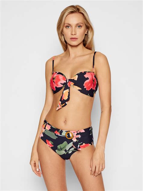 Seafolly G Ra Od Bikini Summer Memoirs Granatowy Modivo Pl