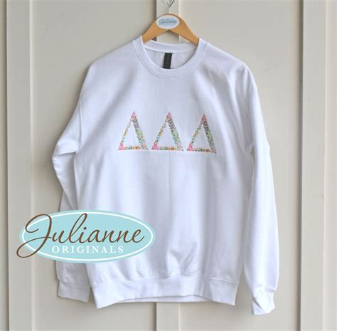 Delta Delta Delta, Tri Delta, Sorority Sweatshirt, Sorority Gift, Tri ...