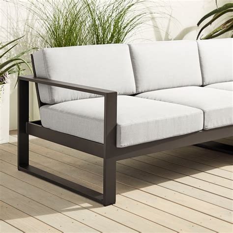 Portside Aluminum Outdoor Piece Chaise Sectional West Elm