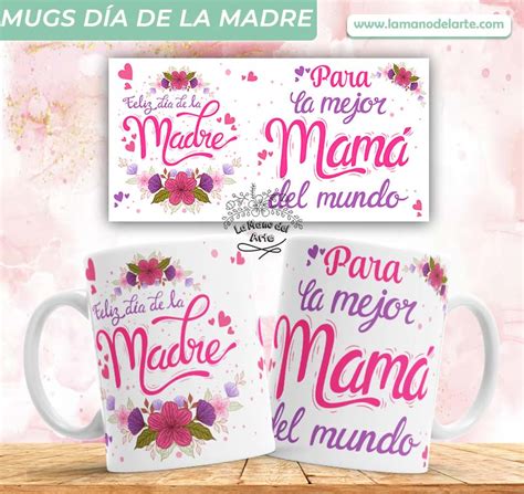 Mugs día del la madre La Mano del Arte