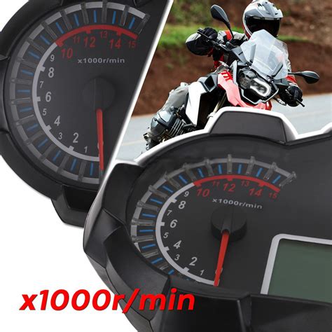 12V Motorrad LED Hintergrundbeleuchtung Digitaler Drehzahlmesser